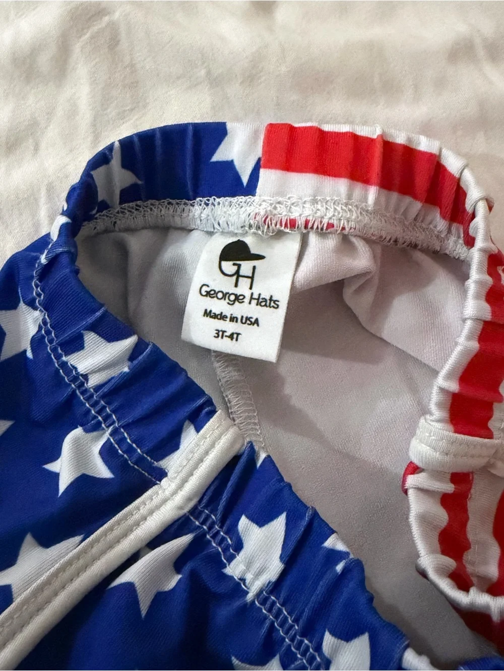 George Hats American flag shorts
